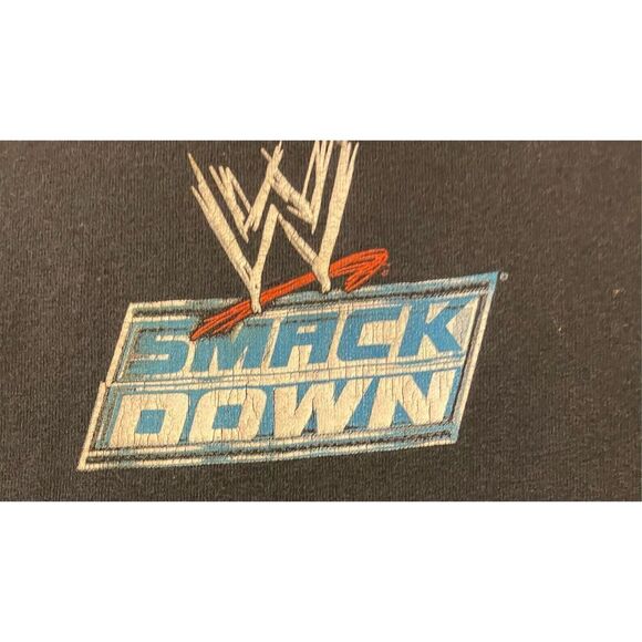 Vintage distressed SmackDown WWE shirt men’s XL Undertaker Ray Mysterio The Grea - Picture 7 of 12